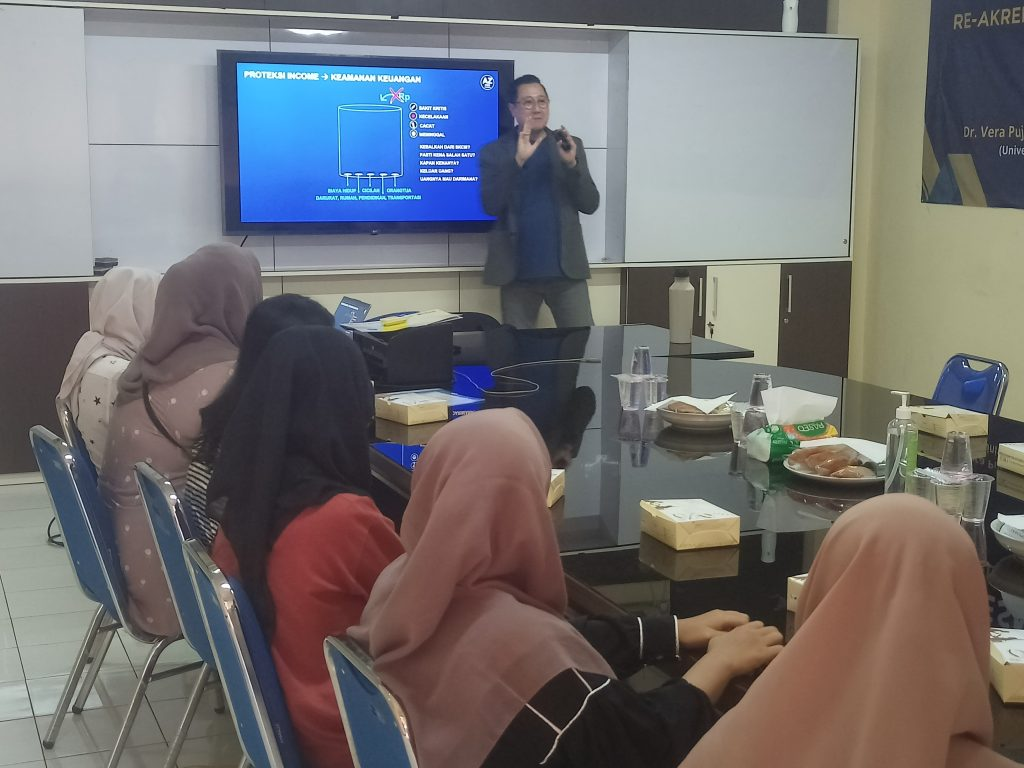 BERSAMA ALLIANZ INDONESIA ” BERBAGI PENGETAHUAN DAN WAWASAN UNTUK MAHASISWA FE UNIVERSITAS ISLAM 45 DALAM MEMBUAT KONSEP PERENCANAAN KEUANGAN”