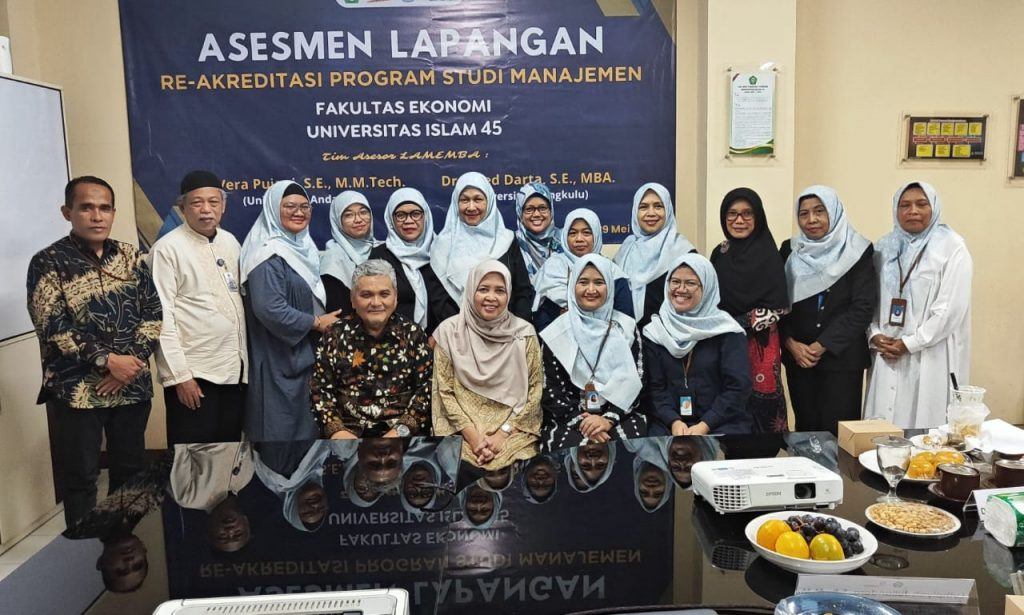 ASSESMEN LAPANGAN PROGRAM STUDI MANAJEMEN FAKULTAS EKONOMI UNIVERSITAS ISLAM 45