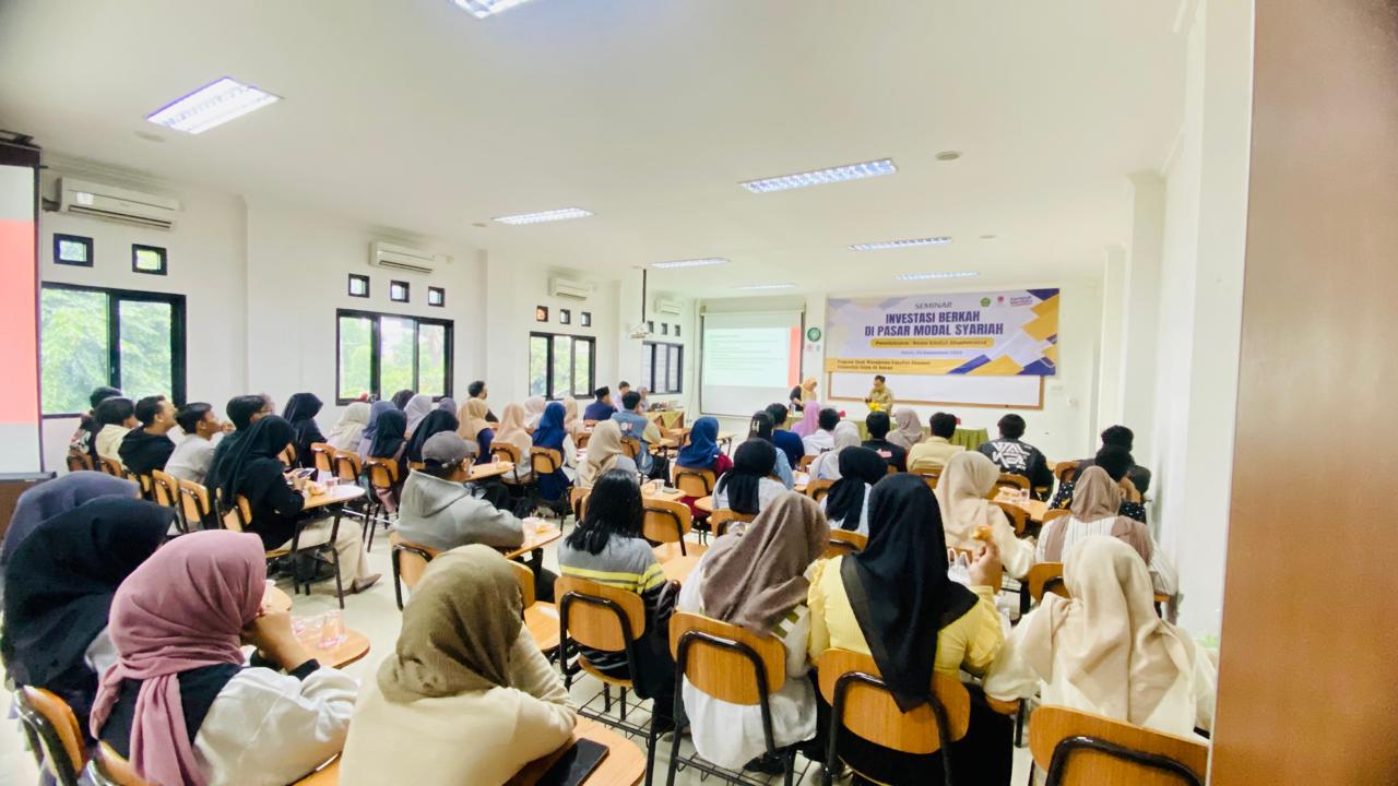 INVESTASI BERKAH DI PASAR MODAL SYARIAH: KULIAH UMUM FAKULTAS EKONOMI UNISMA BEKASI