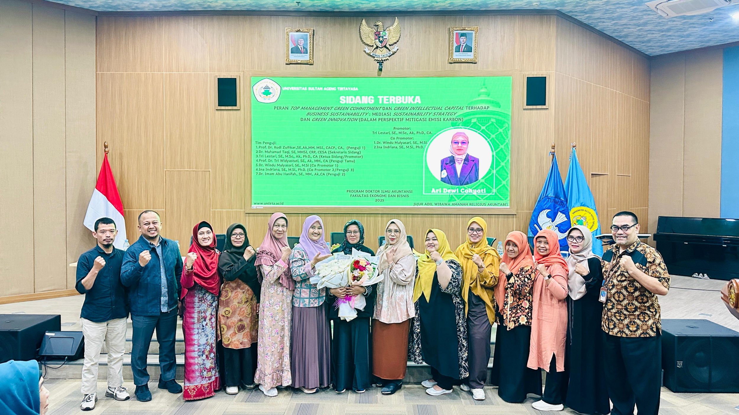 Dosen UNISMA Bekasi Dr. Ari Dewi Cahyati, S.E., M.S.A., C.A., CESA., Raih Gelar Doktor Bidang Ilmu Akuntansi, Dorong Kualitas Pendidikan Tinggi di Bekasi